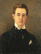 A Portrait of the Artist Son, Maurice, Vaclav Brozik